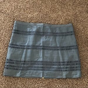 GAP blue jeans skirt